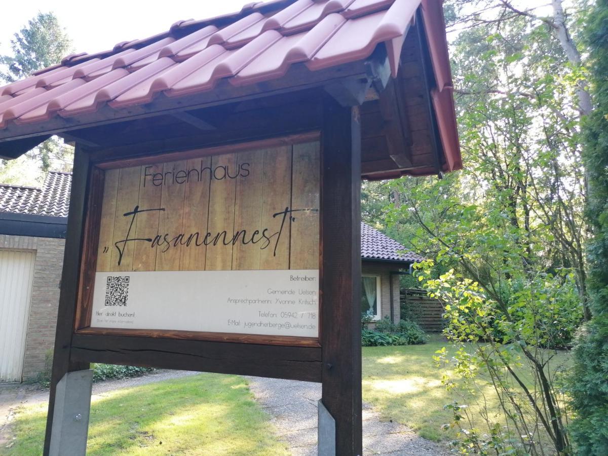 Ferienhaus Fasanennest Uelsen المظهر الخارجي الصورة